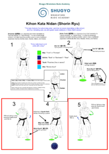 kihon kata nidan 1